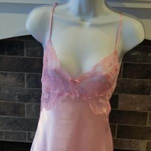 Charmeuse Lace Chemise Pink Icing Medium